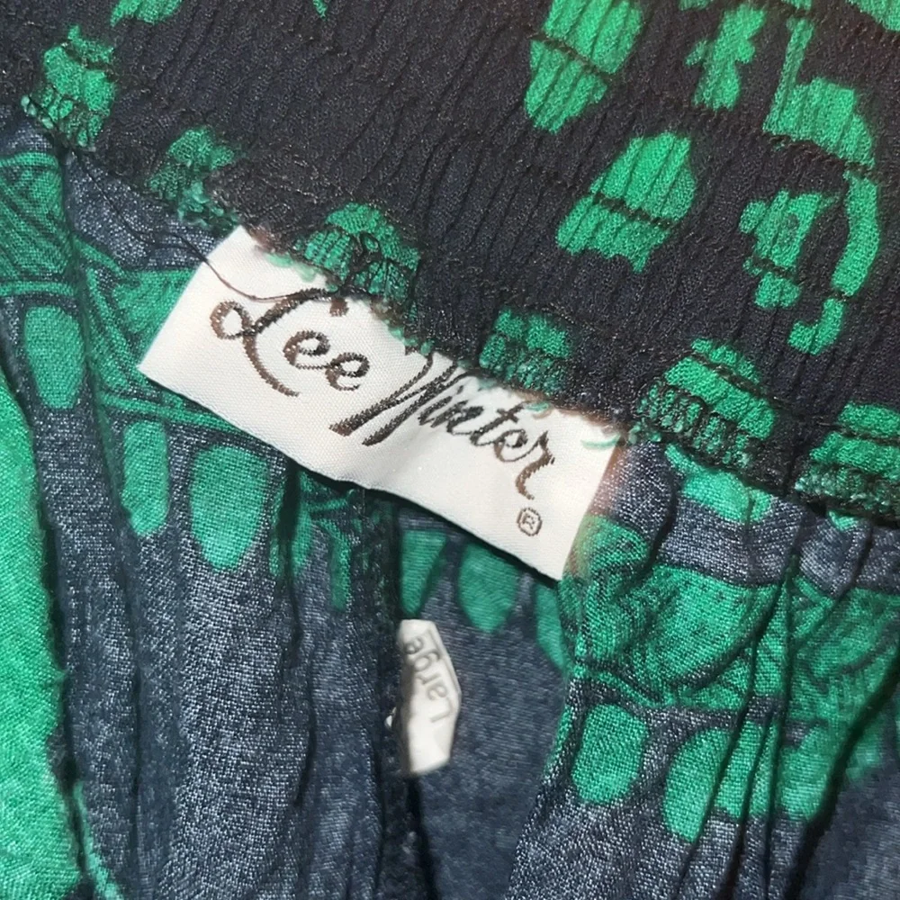 Long Bohemian Printed Skirt SIZE L - Picture 2 of 7